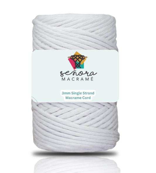 Urdimbre 3mm 90m White