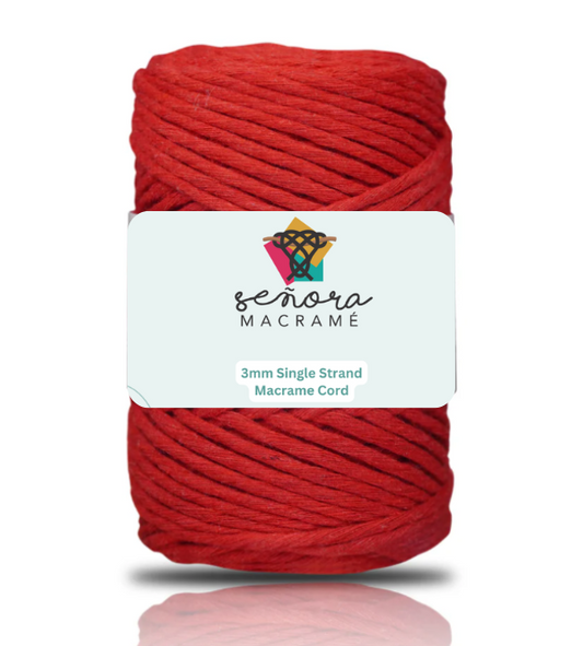 Urdimbre 3mm 90m Red