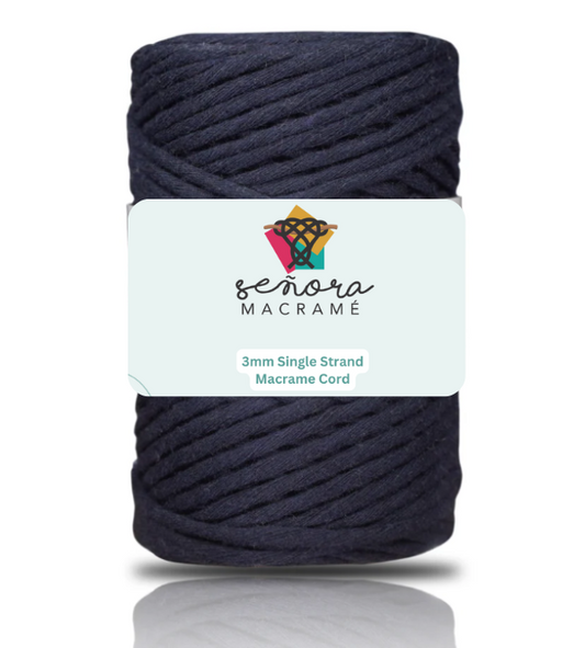 Urdimbre 3mm 90m Indigo Blue