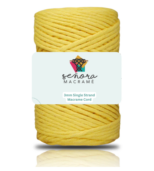 Urdimbre 3mm 90m Yellow