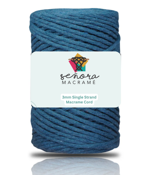 Urdimbre 3mm 90m Denim Blue