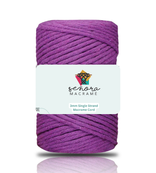 Urdimbre 3mm 90m Purple