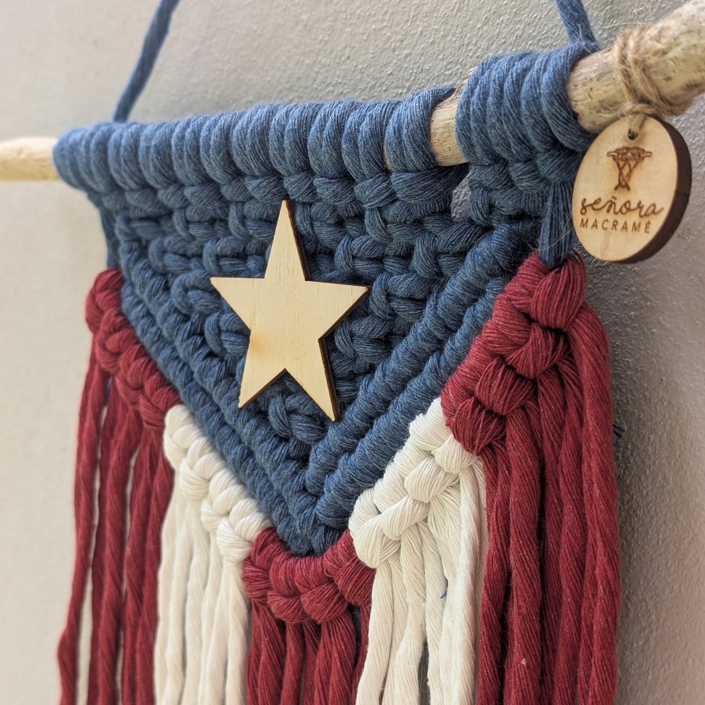 Bandera Puerto Rico 10"