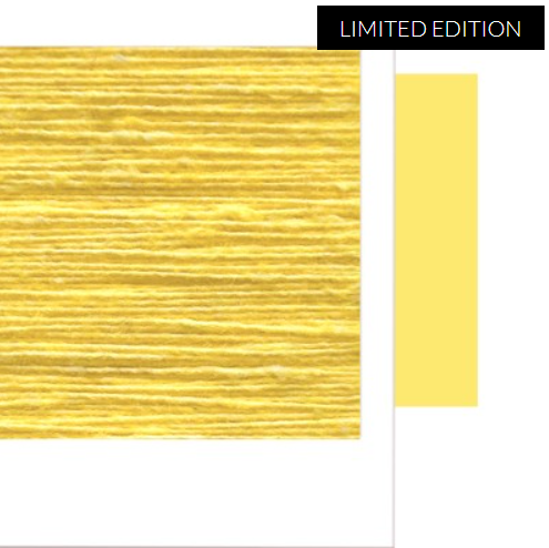 Hilo de macramé o crochet trenzado 5mm, Amarillo Canario, Canary Yellow, 108 yardas