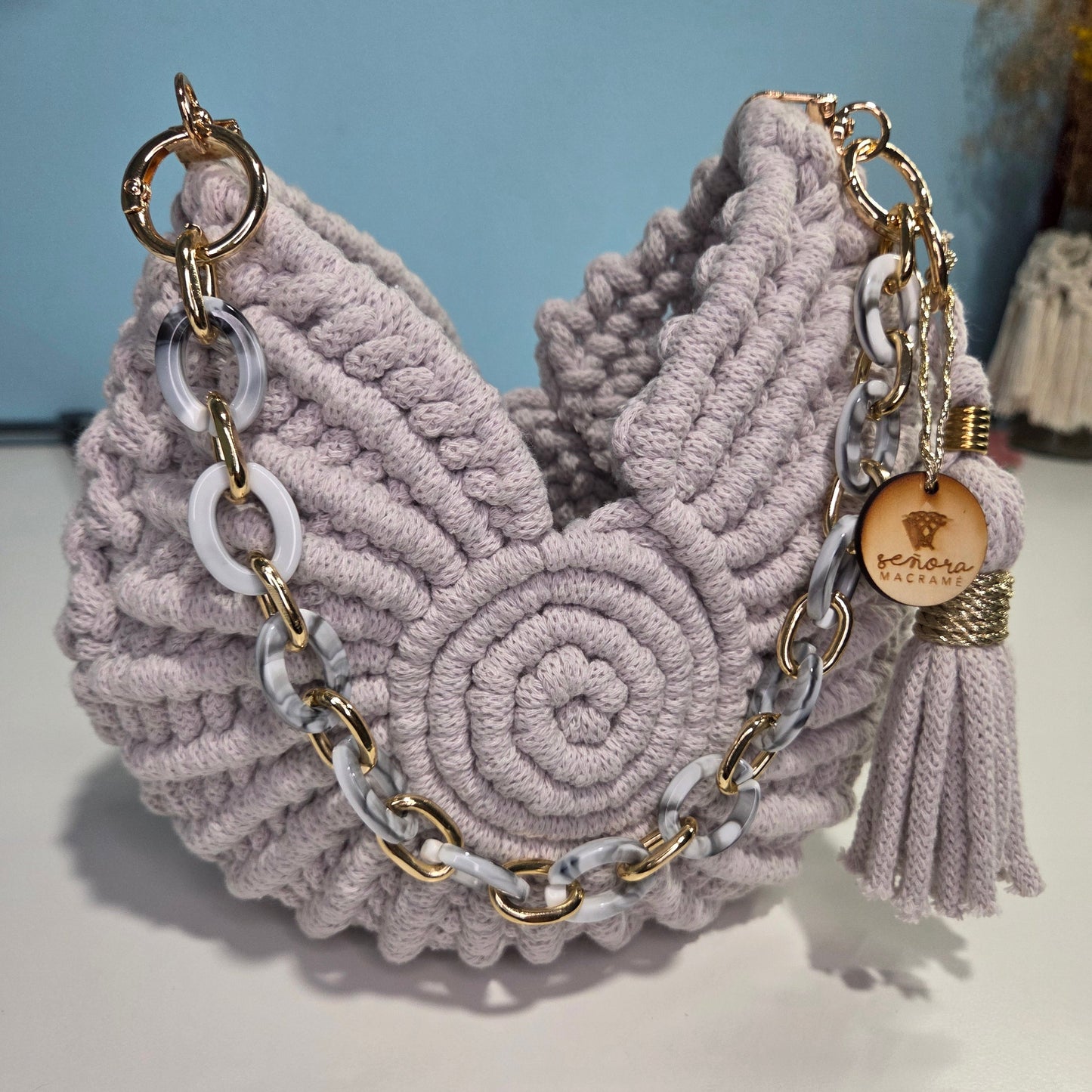 Video Tutorial Cartera Caracol en Macramé