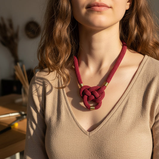 Kit de hilos y accesorios para completar el video tutorial de collares