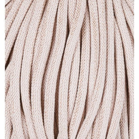 Hilo de macramé o crochet trenzado 9mm, Golden Nude, 108 yardas
