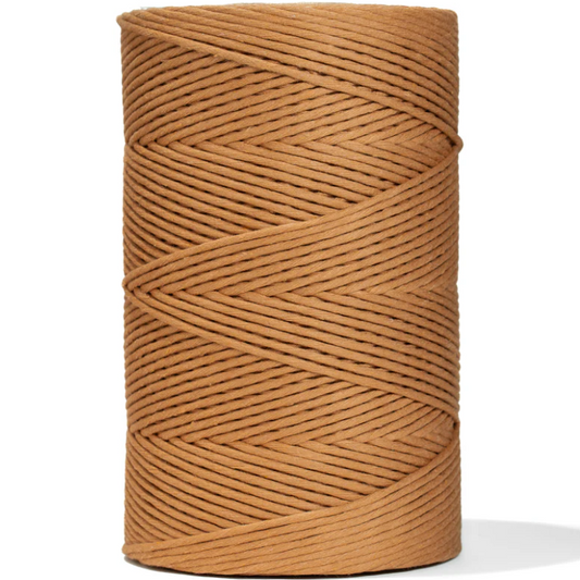 cuerda macrame caramelo