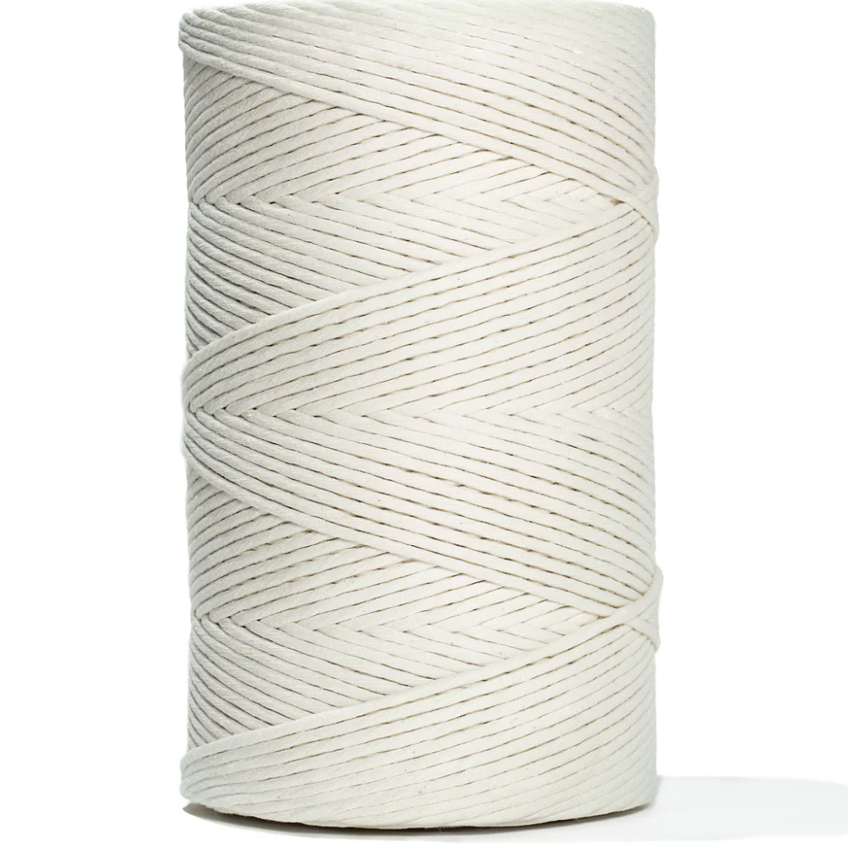 cuerda macrame 4mm color natural