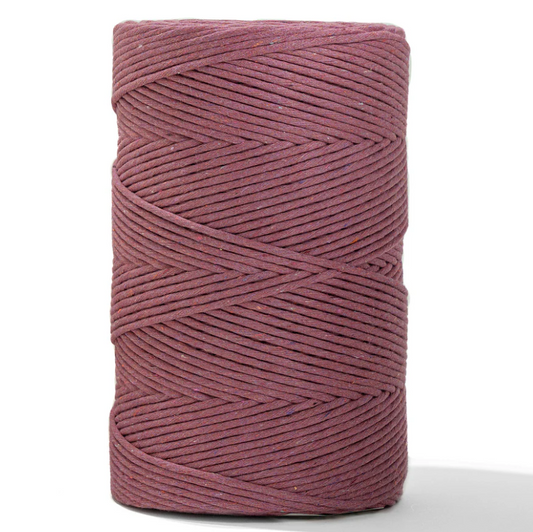cuerda macrame rosa violeta