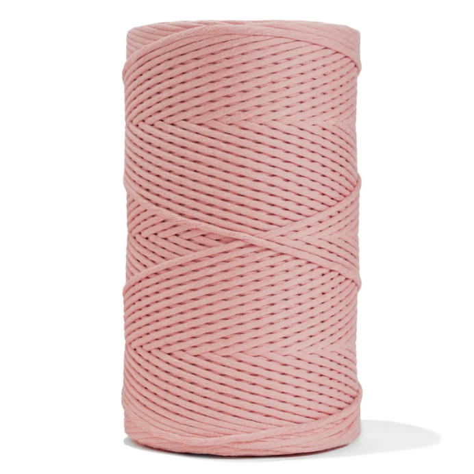 cuerda macrame rosa palido 4mm