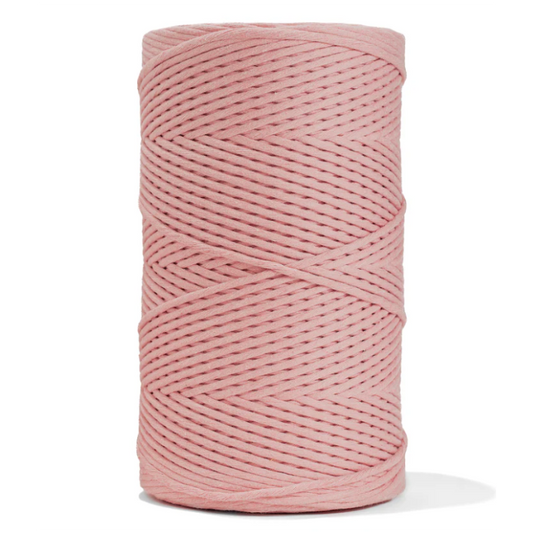 cuerda macrame rosa palido 4mm