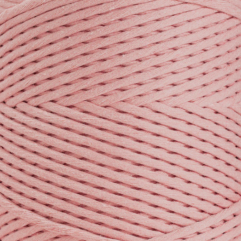 cuerda macrame rosa palido 4mm
