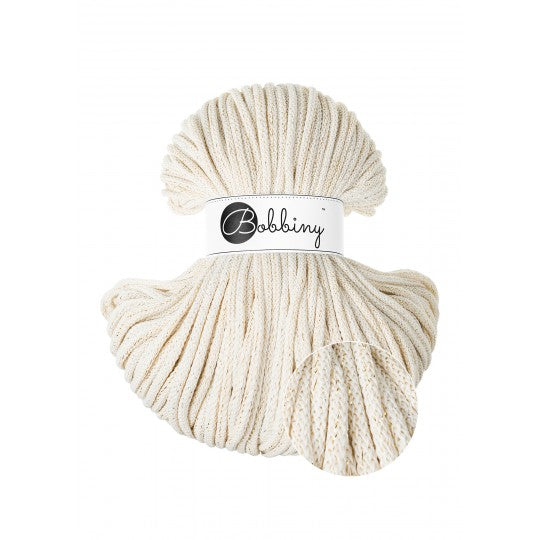 Braided Cord 5mm Shiny Natural