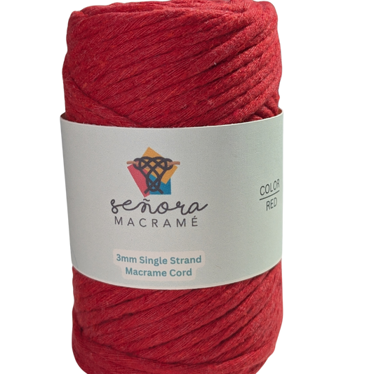 Urdimbre 3mm 90m Red