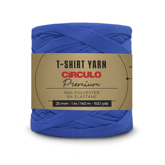 Circulo, Trapillo Premium, T-shirt Yarn, Ball Blue, 2829