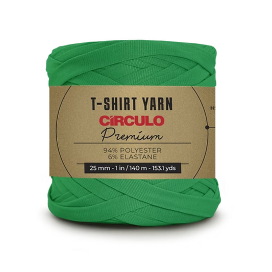 Circulo, Trapillo Premium, T-shirt Yarn, Brazilian Green, 5767