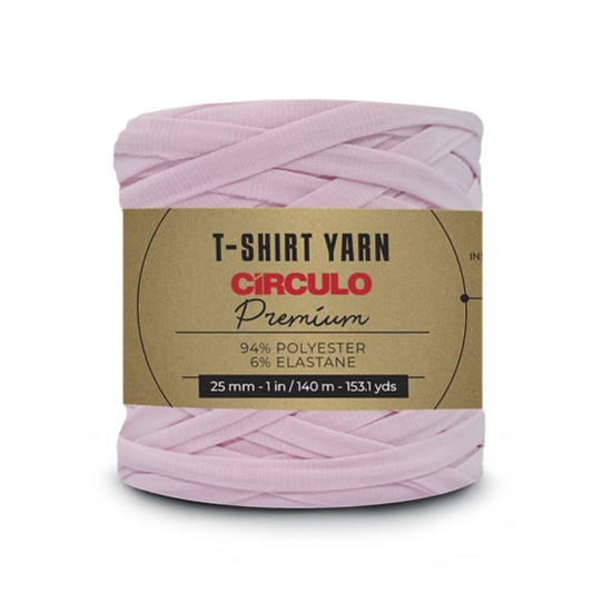 Circulo, Trapillo Premium, T-shirt Yarn, Candy Rose, 3526