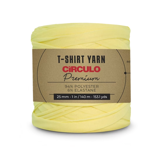 Circulo, Trapillo Premium, T-shirt Yarn, Citrine, 1723