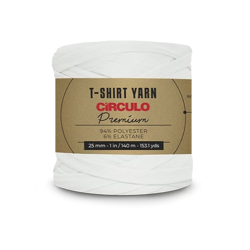 Circulol Trapillo Premium, T-shirt Yarn, Porcelain, 7684