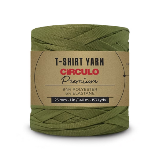 Circulo, Trapillo Premium, T-shirt Yarn, Sage, 5092
